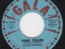 Rockabilly / Teen 45 - WAYNE COCHRAN- Funny Feeling / Last Kiss
