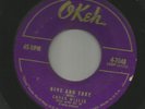 R&B JUMP MOD POPCORN - CHUCK WILLIS - GIVE AND TAKE  -HEAR BOTH -1955 OKEH
