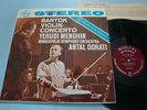 Antal Dorati Bartok Violin Concerto Yehudi Menuhin LP NM- SR90003 1958 FR1/FR2