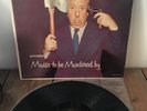 ALFRED HITCHCOCK music to be murdered by LP RARE ORIG MONO 1958 LP 9052 HORROR