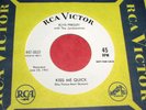 ELVIS PRESLEY Kiss Me Quick/Suspicion 45 RCA Gold Standard WL PROMO NM Beauty