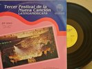TERCER FESTIVAL DE LA NUEVA CANCION LATINOAMERICANA MEXICAN LP X2 LP PROTESTA