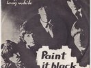 The ROLLING STONES * Paint It Black * 1966 DENMARK 45 *