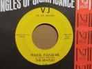 45 RPM Beatles VEE JAY 581 Please Please Me / From Me To You VG+