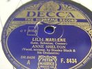 ANNE SHELTON * LILLI MARLENE / TO-NIGHT I KISSED YOU *EX