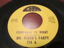 MR. FLOODS PARTY RARE DETROIT NORTHERN SOUL ON GM LABEL #714 COMPARED TO WHAT