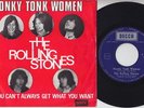 The ROLLING STONES * Honky Tonk Women * 1969 Belgian 45 *