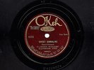 CLARENCE WILLIAMS WASHBOARD FIVE 78 SWEET EMMALINE / LOG CABIN BLUES  OKEH 8572