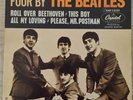 FOUR BY THE BEATLES-. CAPITOL EAP 1-2121. CANADIAN PRESS VERY RARE.