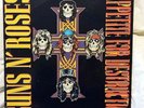 GUNS N ROSES APPETITE FOR DESTRUCTION VINYL LP GEFFEN RECORDS WITH LYRICS 1987