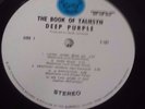 DEEP PURPLE Book of Taliesyn LP White Label Promo record looks amazing