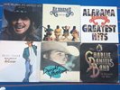 6 LP Country Alabama Dwight Yoakam Hank Jr Just Us Hillbilly Guitars Hits Lot