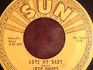 45 RPM Little Junior's Blue Flames 