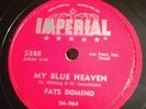 ROCK 78 Imperial 78 RPM Fats Domino 5386 My Blue Heaven V++