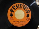 Reggae 45 WINSTON JONES Can't Fight Against Jah / Musical Dub FLAMES F-9008 NM-