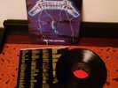 Metallica Ride The Lightning - Vinyl LP - 1984 Elektra - MASTERDISK LP 60396-1