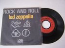 SP 2 TITRES , VINYLE 45 T , LED ZEPPELIN ROCK AND ROLL . VG - / VG -