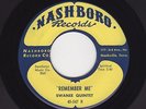 '54 CloseHarmony Black Gospel SWANEE QUINTET Remember Me/On My Knees M- HEAR