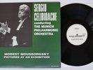 CELIBIDACHE MUSSORGSKY PICTURES AT EXHIBITION AUDIOR HQ-AUD-600 US Unofficial LP