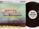 OTTO KLEMPERER MAHLER SYMPHONY NO.4 EMI SAX 2441 UK Vinyl LP