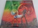 NB24 Iron Angel Hellish Crossfire YELLOW VINYL   300 MADE   POSTER, INSERT, 2017