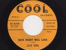 '61 Twin Spin Rockers JACK KING Have Heart Will Love/Ready To Go Steady M- HEAR
