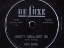 R&B 78 ANNIE LAURIE Nobody's Gonna Hurt You DELUXE E+ HEAR