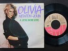 OLIVIA NEWTON JOHN SINGLE MADE IN PORTUGAL 45 PS 7 * A LITTLE MORE LOVE * EMI