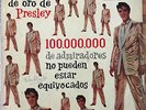 ELVIS PRESLEY VOL 2. TOP RARE MISTAKE ON TITLE URUGUAY