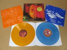 ALICE IN CHAINS Jar Of Flies / Sap 2x LP ORANGE & ETCHED BLUE VINYL 1ST PRESSING