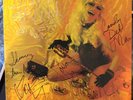 the CRAMPS fully signed / autographed A Date with Elvis LP (vinyl) w/ ticket