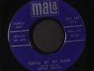 DAVID GATES: You'll Be My Baby / What's This I Hear 45 (clean VG-, shiny copy,