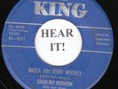 Sugar Ray Robinson BOXING R&B 45 (King 4641) Knock Him Down Whiskey /I Shoulda