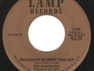 Northern Soul Funk Sweet 45 THE VANGUARDS The Thought Of Losing Your Love  Lamp