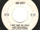 Northern Soul Sweet 45 THE LOVATIONS 