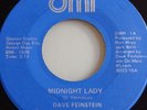 Dave Feinstein 7 “Vinyl Single Midnight Lady/Ship On A Stormy Sea DMR 8023-16