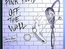 PINK FLOYD OFF THE WALL INSANELY RARE ORIG'79 WHITE LBL PROMO-ONLY LP w/DIFF MIX