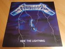 METALLICA - Ride The Lightning LP 1st.Press 1984 Seltene VINYL VERTIGO TOP