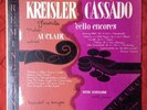 Auclair Cassado Kreisler Favorites Cello Encores LP Remington R-199-128