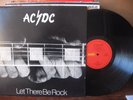 ACDC LET THERE  BE ROCK VINYL LP 12'' NEAR MINT CONDITION