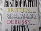 SXL 2298 WBG ED1 ORB ROSTROPOVICH BRITTEN CELLO SONATAS