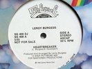 LEROY BURGESS-HEARTBREAKER /STRANGER - WLP ON SALSOUL BOOGIE SYNTH 12