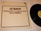 NILLA PIERROU JS Bach VIOLIN CONCERTO Sweden Audiophile OPUS 3 label 1980