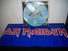 IRON MAIDEN SEVENTH SON OF A SEVENTH SON PICTURE DISC + BANNER
