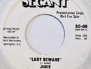 JUICE Lady Beware SECANT 45 disco boogie funk 7” 1977 modern soul NM