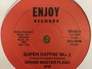GRANDMASTER FLASH & FURIOUS FIVE Super Rappin' No. 2 EX DJ 12