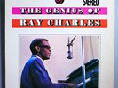 RAY CHARLES THE GENIUS OF ULTRA-RARE ORIG'59 ATLANTIC GREEN LABEL STEREO LP MINT