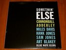 CANNONBALL ADDERLEY MILES DAVIS SOMETHIN' ELSE LP BLUE NOTE VINYL EU REPRESS New