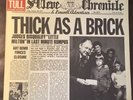 Thick As A Brick Jethro Tull MS2072 1ST Press Gatefold/Newspaper NM Vinyl 1972