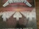Metallica Master of Puppets Double Vinyl Gatefold Thrash Metal Record RARE